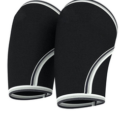 Thick Weightlifting Knee Sleeves, 7mm Neoprene Support