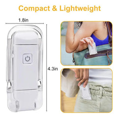 Rechargeable LED Book Light — Eye-Friendly