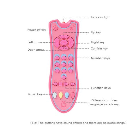 Kids' English & Music Play Remote