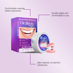 Natural-Look Snap-On Dental Veneers