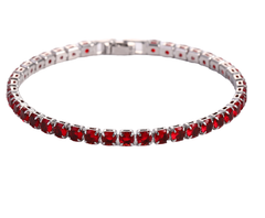 Hip Hop Micro Zircon Tennis Bracelet Set