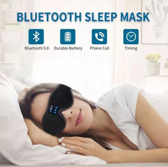 3D Bluetooth Sleep Eye Mask with Built-In Speakers