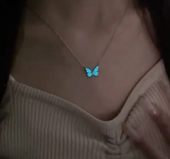 Luminous Smart Butterfly Pendant Necklace