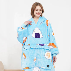 Heated Wearable Hoodie Blanket