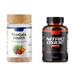 Nitric Oxide & Saw Palmetto Men's Wellness Capsule Set