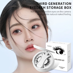 Magnetic False Eyelashes Set — No Glue Needed