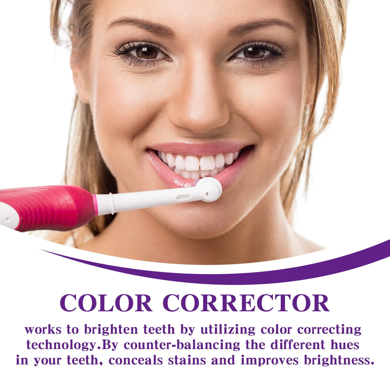 V34 Colour-Correcting Teeth Whitening Mousse