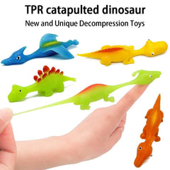 Dino Slingshot Finger Launch Toy