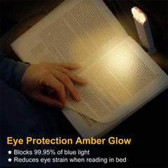 Rechargeable LED Book Light — Eye-Friendly