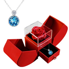 Christmas Jewelry Gift Box with Necklace