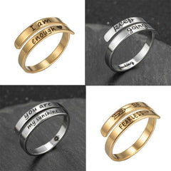 Retro Double-Layer Stainless Steel Ring — Unisex