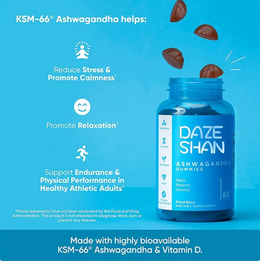 Calm Boost Ashwagandha Stress Relief Gummies