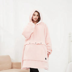 Heated Wearable Hoodie Blanket