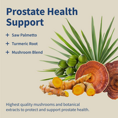 Nitric Oxide & Saw Palmetto Men's Wellness Capsule Set