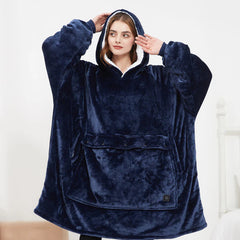 Heated Wearable Hoodie Blanket