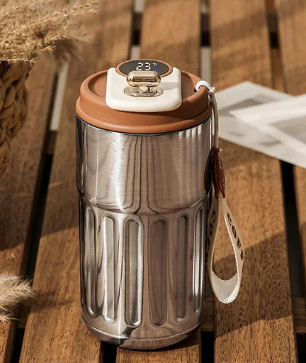 Smart Digital Insulated Travel Mug — 450ml