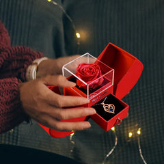 Christmas Jewelry Gift Box with Necklace