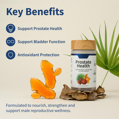 Nitric Oxide & Saw Palmetto Men's Wellness Capsule Set