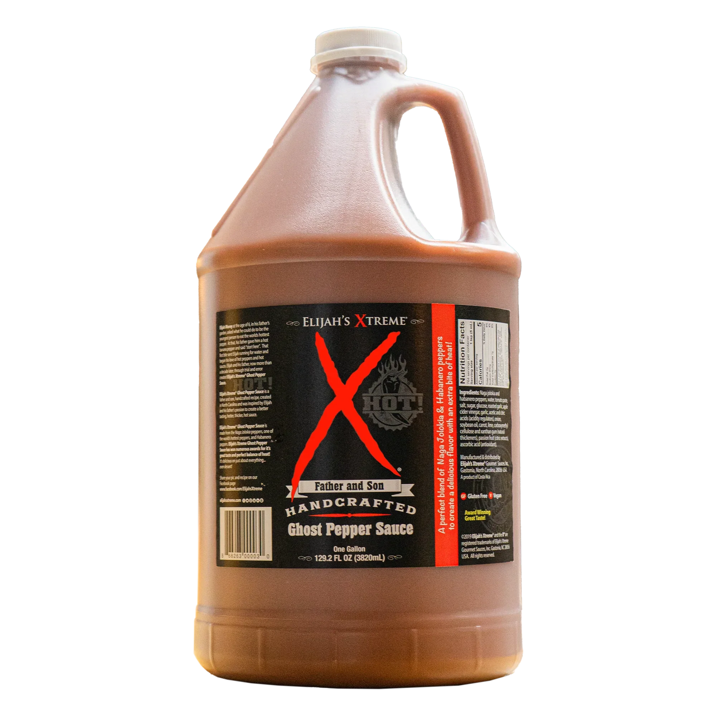 Ghost Pepper Hot Sauce Gallon (128oz)