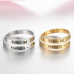Retro Double-Layer Stainless Steel Ring — Unisex